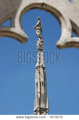 Duomo Spire Saint