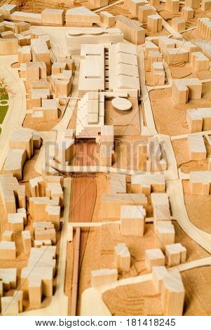 Site Surrounding Model For Architectural Presentation