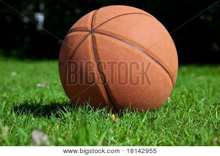 Basketball i parken