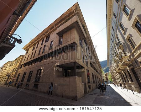 Brutalist Architecture In Via 5 Giornate In Como