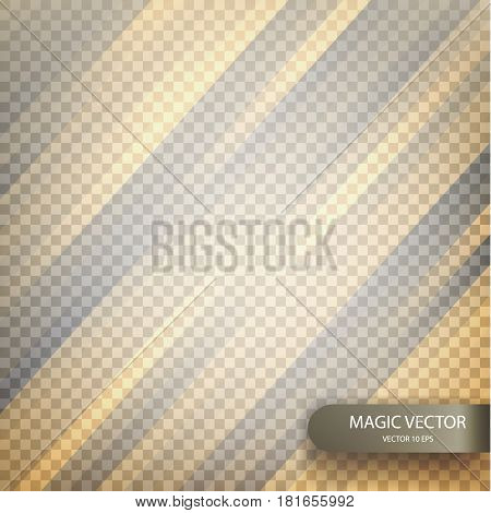Magic Vector Luminous Background.