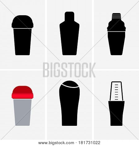 Set of six shakers ( shade pictures )