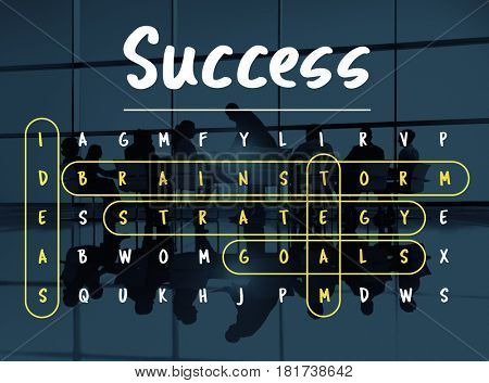 Wordsearch Game Word Corporation Business 