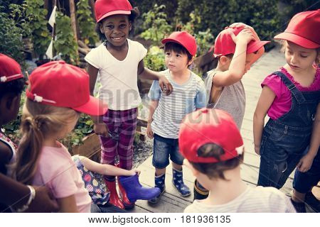 Little Kids Learning Environment on School Fieldtrip