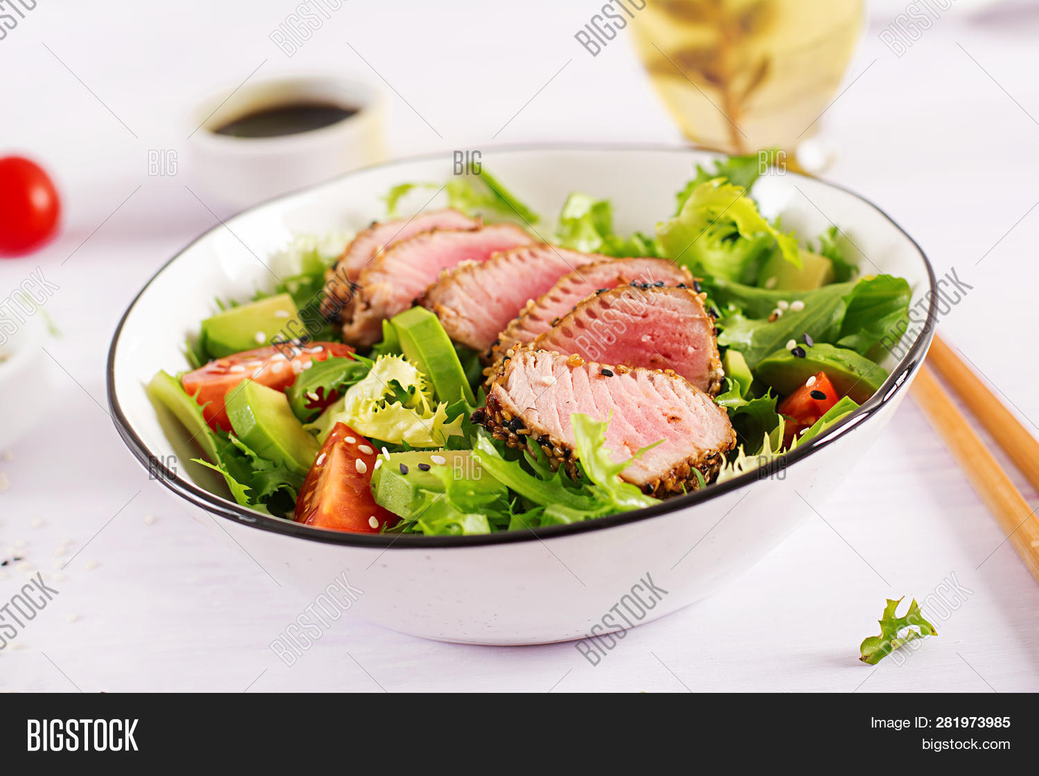 Tuna Salad. Japanese Image & Photo (Free Trial) Bigstock