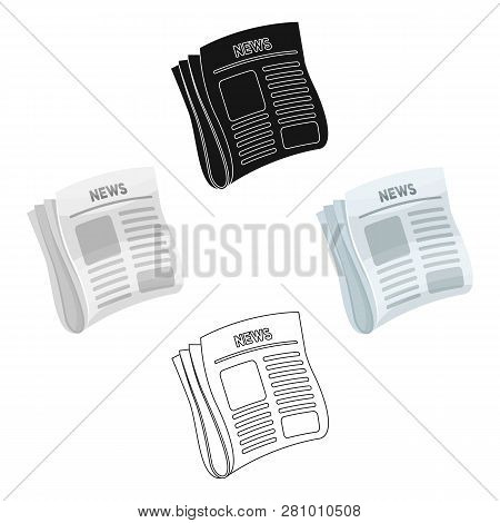 Newspaper, News.paper, For The Cover Of A Detective Who Is Investigating The Case.detective Single I