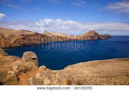 Ponta de Sao Lourenco, na ostrově Madeira, Portugalsko