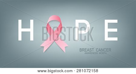 Breast Canser. Pink Ribbon. National Breast Cancer Awareness Month