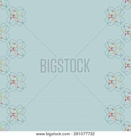 Floral Background. Natural Ornament. Invitation Card. Leaflet With Empty Space For Text.