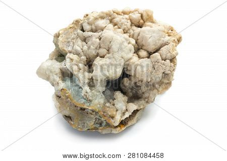 Concretion Of Minerals With Small Cavities Inside. Found In Sedimentary Rocks
