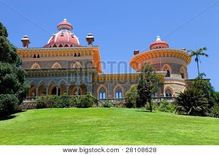 Pałac Monserrate w miejscowości Sintra, Lizbona, Portugalia