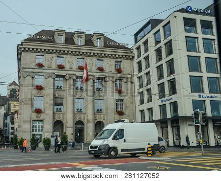 Historic City Center Of Lucerne, Switzerland
