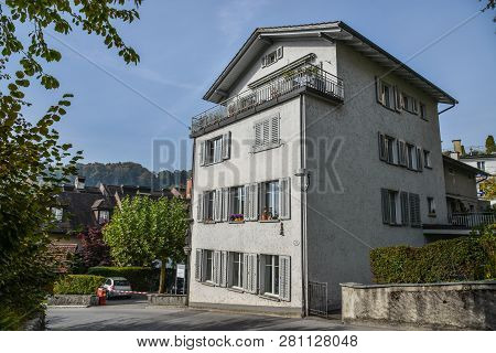 Historic City Center Of Lucerne, Switzerland