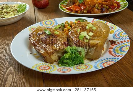 Chuletas A La Jardinera