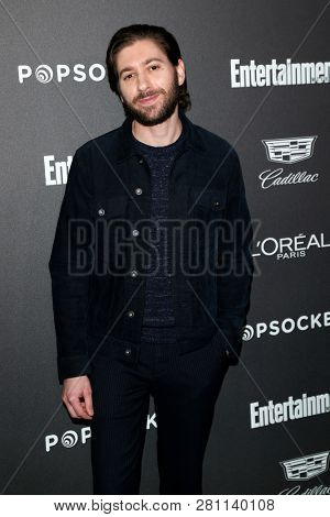 LOS ANGELES - JAN 26:  Michael Zegen at the Entertainment Weekly SAG Awards pre-party  at the Chateau Marmont  on January 26, 2019 in West Hollywood, CA