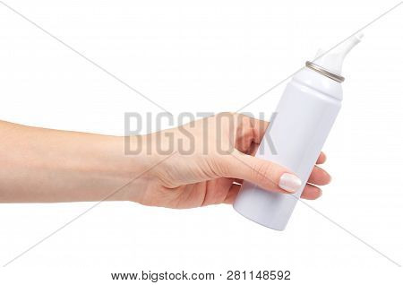 White Nose Wash Spray Bottle With Hand, Sea Water Therapy