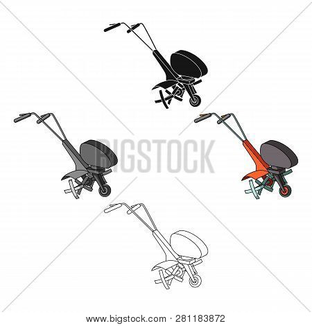 Mowers For Cutting Grass And Lawn. Agricultural Machinery For The Court.agricultural Machinery Singl