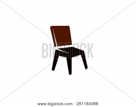 Classical Chair Without Arms For Logo Design