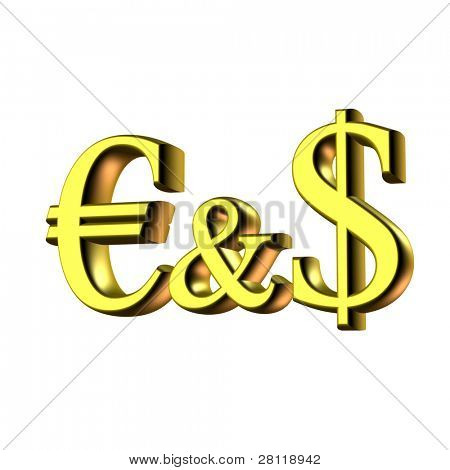 Euro- & -Dolla.
