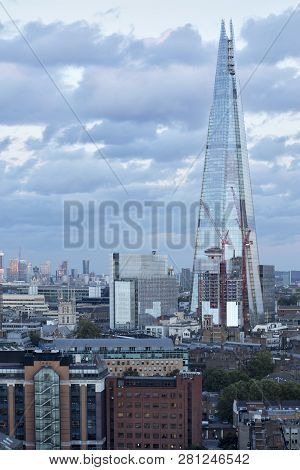 Tourists On The Tate Modern Observation Deck On The Top Of The New Switch Building Extension