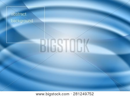 Abstract Blue Vector Background Can Be Used In Cover Design, Book Design, Poster, Cd Cover, Flyer, W