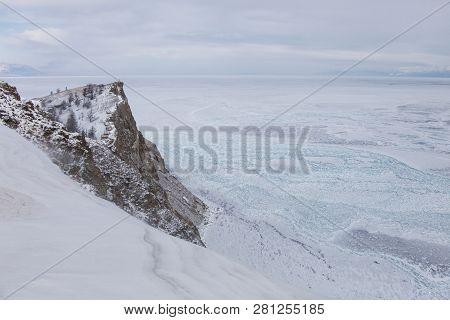 View Of Lake Baikal From Cape Hoboy On Olkhon Island