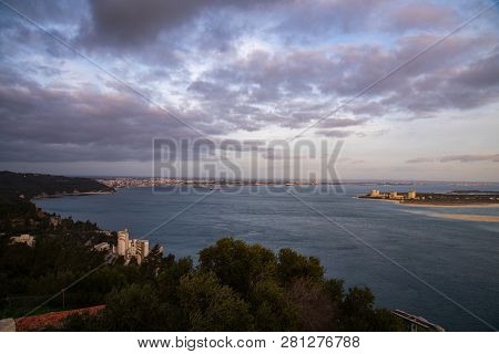 Portinho Da Arrabida Natural Park In Setubal Portugal.