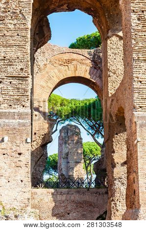 The Domus Severiana Is The Modern Name Given To The Final Extension To The Imperial Palaces On The P