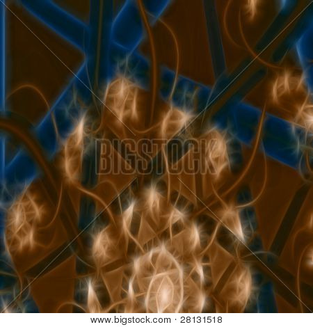 Abstrakte, digitale baggrund.