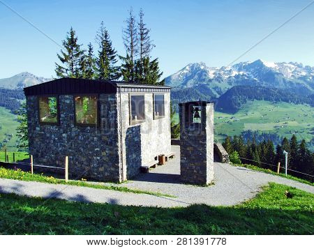 Mountain Chapel Alp Sellamatt Or Bergkapelle Alp Sellamatt In The Toggenburg Region - Canton Of St. 
