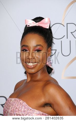 LOS ANGELES - JAN 27:  Kirby Howell-Baptiste at the 25th Annual Screen Actors Guild Awards at the Shrine Auditorium on January 27, 2019 in Los Angeles, CA