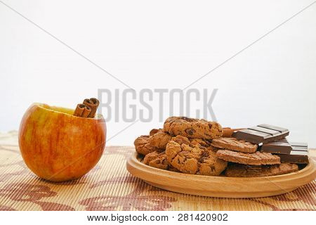 Apple Tea And Cookies