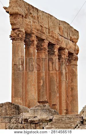 Baalbek - Ruins Of The Ancient Phoenician City; Known As Heliopolis During The Hellenistic Period