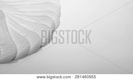Hygienic Daily Ultra-thin Panty Liners On A White Background