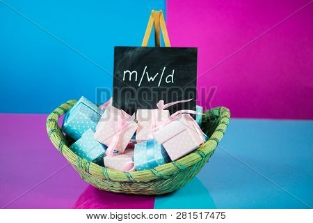 Gifts In Pink And Blue, Male, Female, Diverse