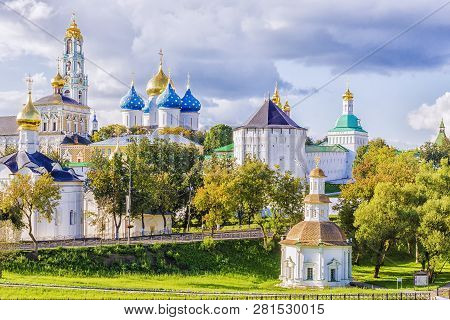 Sergiev Posad, Russia .gold Ring Of Russia