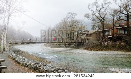 Kamikochi National Park In The Northern Japan Alps Of Nagano Prefecture, Japan. Beautiful Mountain I