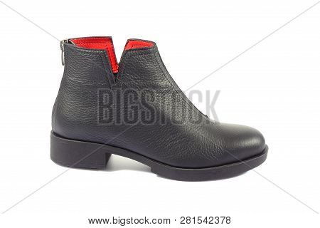 Elegant Pair Of Womans Shoes Isolated On A White Background