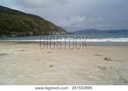 Keem Beach Is Located In Keem Bay, A Beautiful, Secluded Bay At The Westernmost Tip Of The Island.