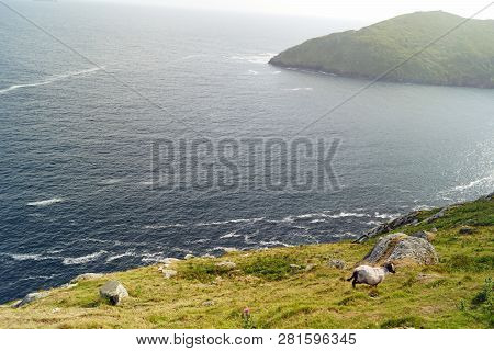 Keem Beach Is Located In Keem Bay, A Beautiful, Secluded Bay At The Westernmost Tip Of The Island.