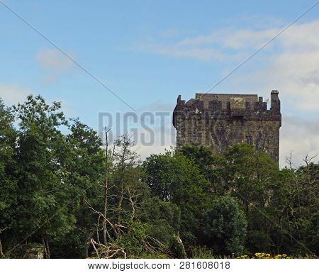 Aughanure Castle Is Located About Three Kilometers From Oughterard, Near The Shore Of Lough Corrib I