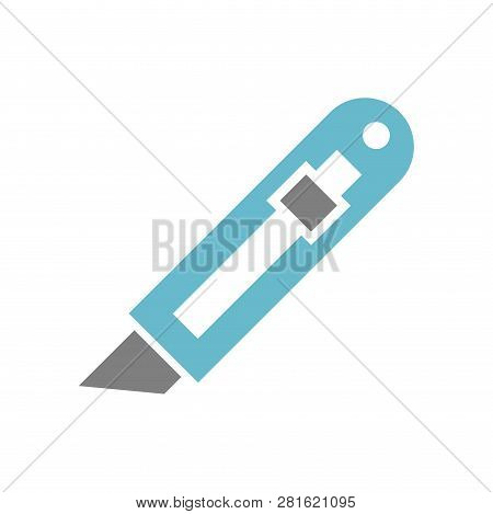 Tool Cutter Icon On White Background For Graphic And Web Design, Modern Simple Vector Sign. Internet