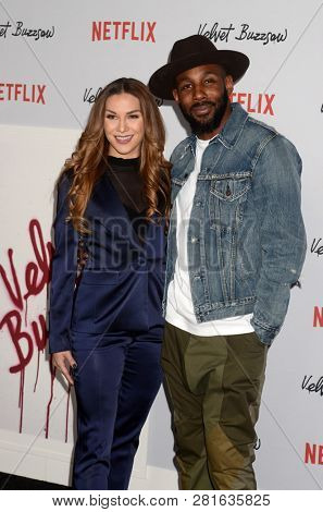 LOS ANGELES - JAN 28:  Allison Holker, Stephen Boss at the 