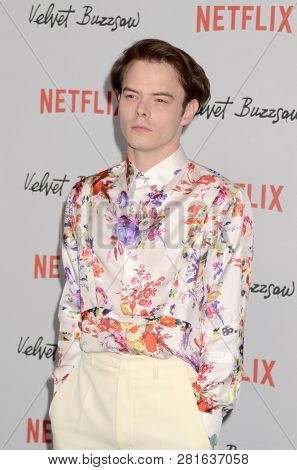 LOS ANGELES - JAN 28:  Charlie Heaton at the 