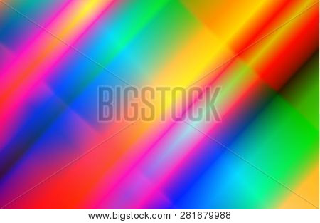 Contemporary Retro Gradient Colors. New Wave Of 80s Style Background.