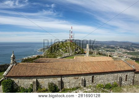 View From Monte De Santa Tecla In Galicia, Spain