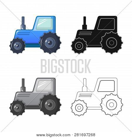 Vector Design Of Farm And Agriculture Icon. Set Of Farm And Plant Vector Icon For Stock.