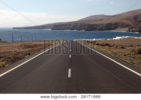 Cesta na Lanzarote, Španělsko