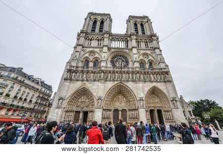 Architecture Of Notre-dame De Paris