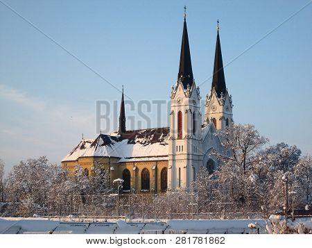 Roman Catholic Church Of The Jesus Heart In Futog, Near Novi Sad